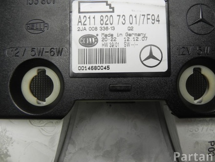 MERCEDES-BENZ A 211 820 73 01 / A2118207301 E-CLASS (W211) 2008 Interior Light