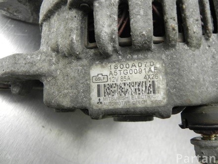 MITSUBISHI 1800A070, A5TG0091AE COLT VI (Z3_A, Z2_A) 2006 Alternator