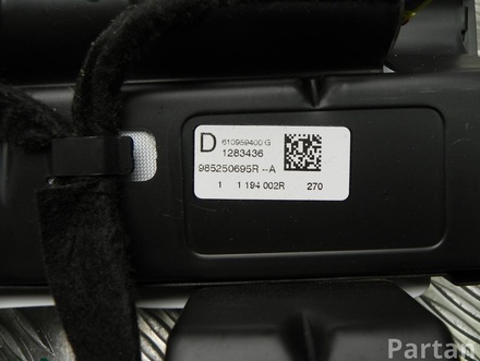 RENAULT 985250695R LAGUNA III Grandtour (KT0/1) 2011 Front Passenger Airbag