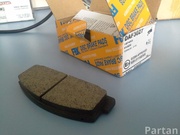 MAZDA DAF3027;FA6749280 / DAF3027, FA6749280 6 Station Wagon (GY) 2003 Brake Pad Set, disc brake