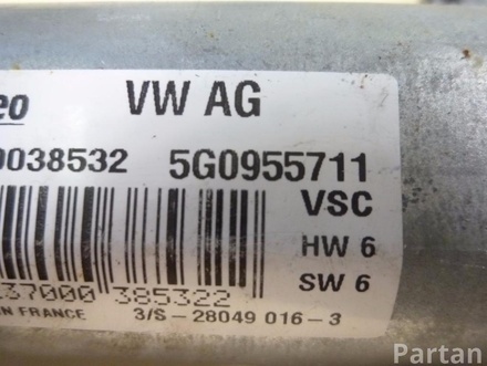 VW 5G0 955 711 / 5G0955711 GOLF PLUS (5M1, 521) 2006 Wiper Motor Rear