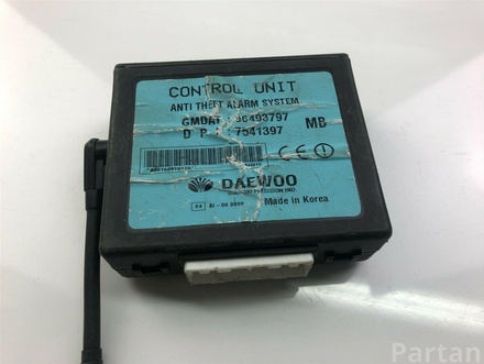 DAEWOO  96493797 / 96493797 MATIZ 2005 Control Units