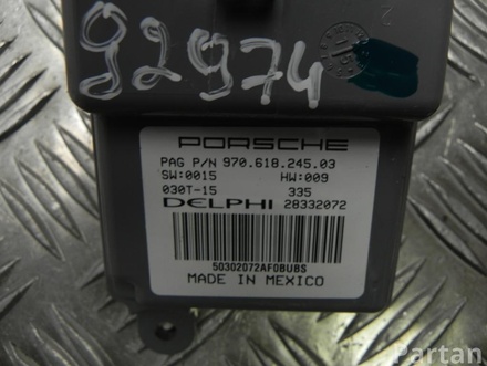 PORSCHE 970-618-245 / 970618245 PANAMERA (970) 2016 control unit