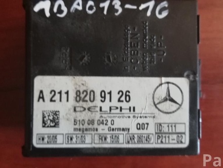 MERCEDES-BENZ A2118209126 C-CLASS (W203) 2007 Control unit for impact sound