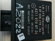 MERCEDES-BENZ A 211 870 87 26 / A2118708726 R-CLASS (W251, V251) 2008 Electronic control unit for headlight range control