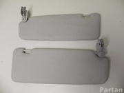 AUDI 8P0 857 551, 8P0 857 552 / 8P0857551, 8P0857552 A3 (8P1) 2010 Sun Visor with mirror Kit