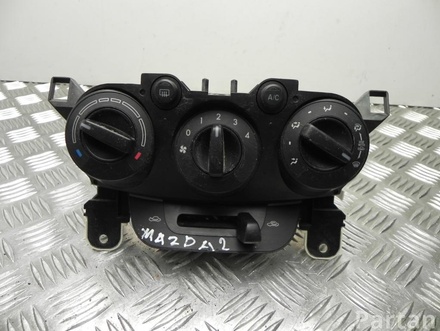 MAZDA D6517J16 2 (DE) 2009 Control Unit, heating / ventilation