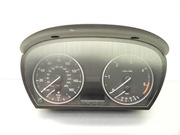 BMW 9143822 3 coupe (E92) 2008 Deska rozdzielcza mph – mil na godzinę Km/h- kilometrów na godzinę