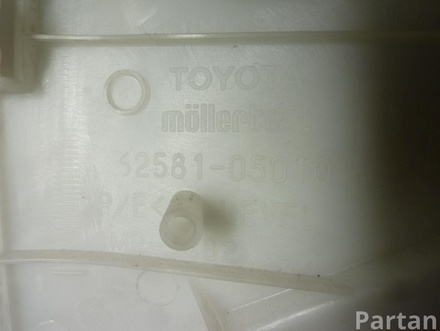 TOYOTA 62581-05010 / 6258105010 AVENSIS (_T25_) 2007 Lining, pillar d Upper right side