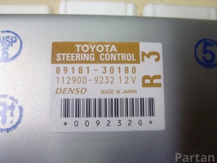 LEXUS 89181-30180 , 112900-9232 / 8918130180, 1129009232 GS (GRS19_, UZS19_, URS19_) 2009 Moduł wspomagania kierownicy