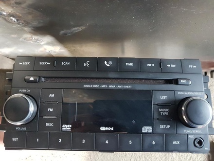 CHRYSLER 26777l GRAND VOYAGER V (RT) 2008 DVD changer