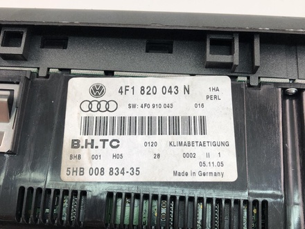 AUDI 4F1820043N A6 (4F2, C6) 2010 Automatic air conditioning control