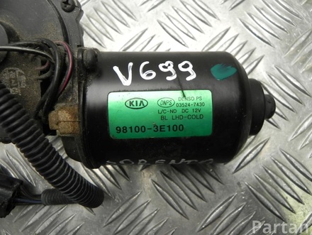 KIA 98100-3E100 / 981003E100 SORENTO I (JC) 2005 Wiper Motor Front