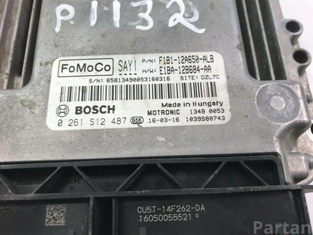 FORD  F1B1-12A650-ALB; E1BA-12B684-AA; 0261S12487 / F1B112A650ALB, E1BA12B684AA, 0261S12487 FIESTA Saloon 2015 Control Units