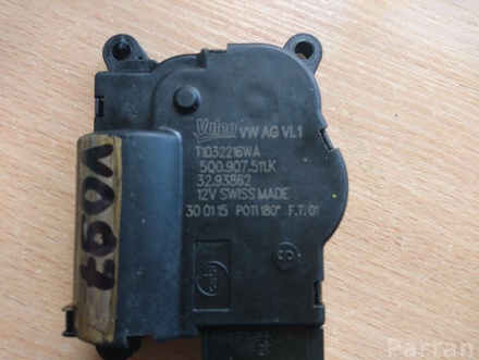 SKODA 5Q0 907 511 K / 5Q0907511K OCTAVIA III (5E3) 2013 Adjustment motor for regulating flap