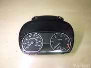 BMW 9141476, 62109141476, 1024982-75 / 9141476, 62109141476, 102498275 1 (E81) 2007 Dashboard mph - miles per hour km/h - kilometre per hour